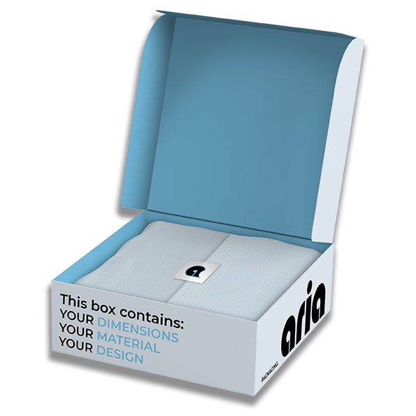 Verpackung - Faltschachtel mit aria design