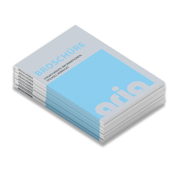 Grafikdesign, Broschüre
