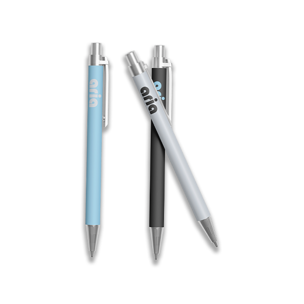 Grafikdesign, Kugelschreiber mit aria design