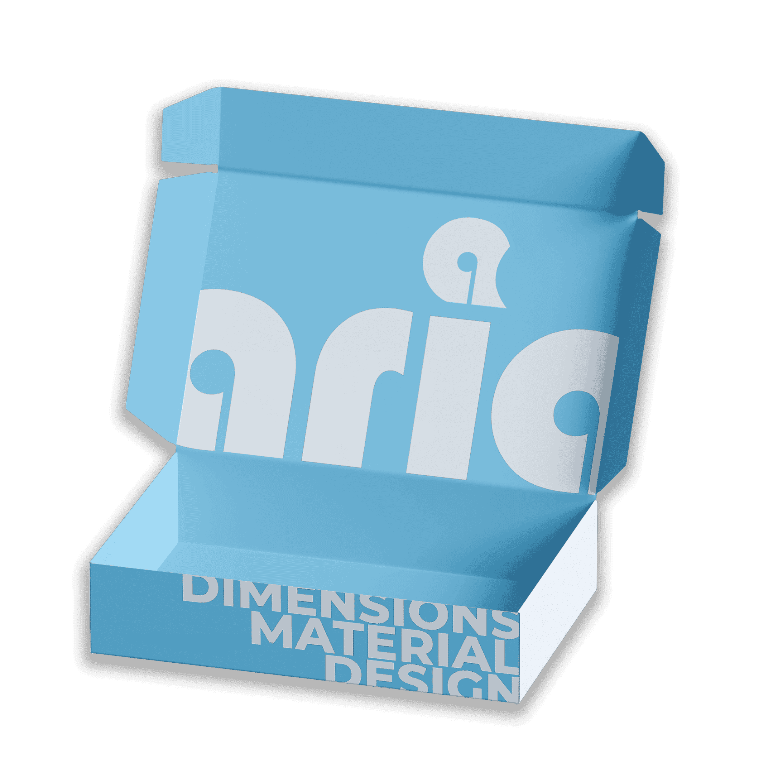 Verpackung - Faltschachtel mit aria design